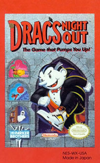 Carátula del juego Drac's Night Out (NES)