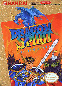 Carátula del juego Dragon Spirit The New Legend (NES)