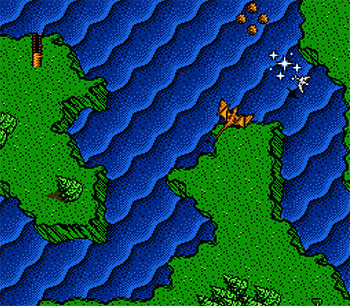 Pantallazo del juego online Advanced Dungeons & Dragons DragonStrike (NES)