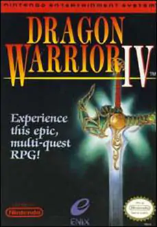 Portada de la descarga de Dragon Warrior IV