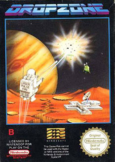 Carátula del juego Dropzone (NES)