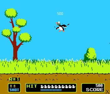 Pantallazo del juego online Duck Hunt (NES)