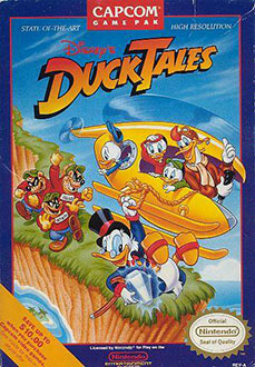 Carátula del juego Disney's DuckTales (NES)