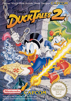 Carátula del juego Disney's DuckTales 2 (NES)