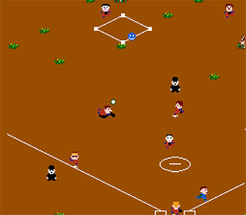 Pantallazo del juego online Dusty Diamond's All-Star Softball (NES)