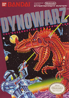 Carátula del juego Dynowarz The Destruction of Spondylus (NES)