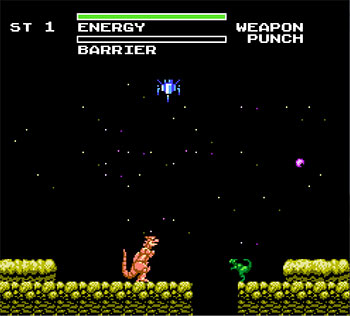 Pantallazo del juego online Dynowarz The Destruction of Spondylus (NES)