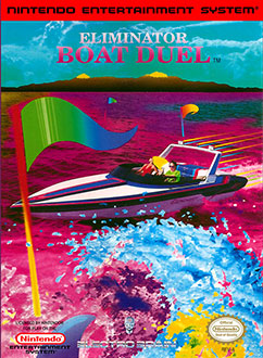 Carátula del juego Eliminator Boat Duel (NES)