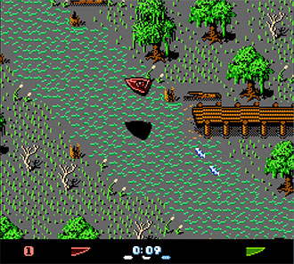Pantallazo del juego online Eliminator Boat Duel (NES)