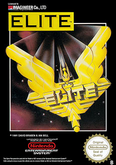 Carátula del juego Elite (NES)