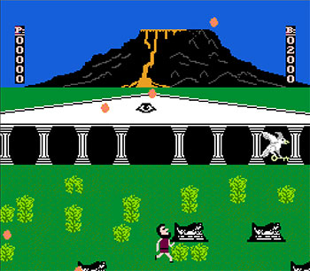 Pantallazo del juego online Escape from Atlantis (NES)
