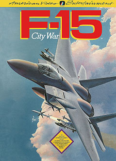 Carátula del juego F-15 City War (NES)