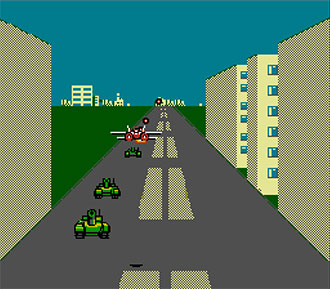 Pantallazo del juego online F-15 City War (NES)