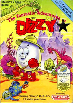 Carátula del juego The Fantastic Adventures of Dizzy (NES)