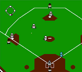Pantallazo del juego online Famicom Yakyuuban (NES)