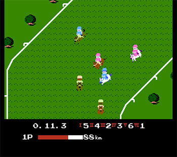 Pantallazo del juego online Family Jockey (NES)