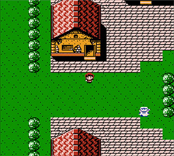 Pantallazo del juego online Faria A World of Mystery and Danger! (NES)