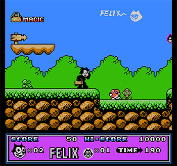 Pantallazo del juego online Felix the Cat (NES)