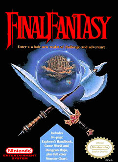 Carátula del juego Final Fantasy (NES)