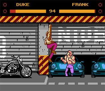 Pantallazo del juego online Fighting Hero III (NES)