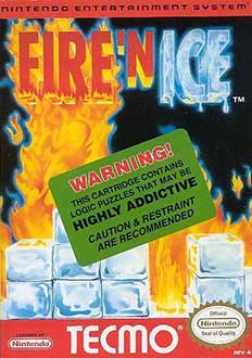 Carátula del juego Fire 'N Ice (NES)