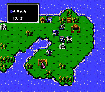 Pantallazo del juego online Fire Emblem Ankoku Ryu to Hikari no Tsurugi (NES)