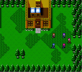 Pantallazo del juego online Fire Emblem Gaiden (NES)