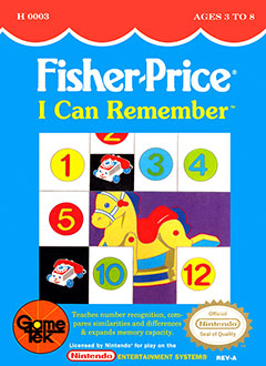 Juego online Fisher-Price: I Can Remember (NES)