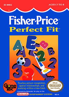 Carátula del juego Fisher-Price Perfect Fit (NES)