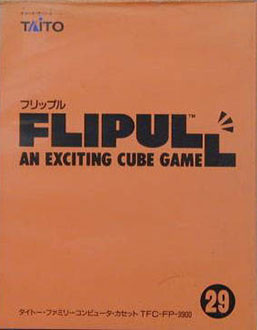 Carátula del juego Flipull An Exciting Cube Game (NES)