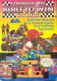 Carátula del juego Formula One Built to Win (NES)