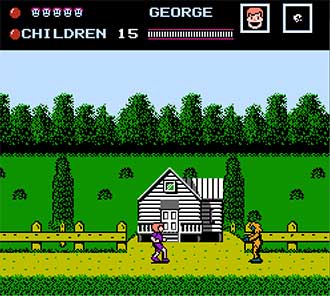 Pantallazo del juego online Friday the 13th (NES)