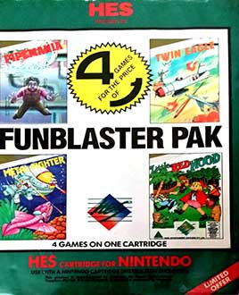 Carátula del juego Funblaster Pak (NES)