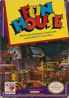 Carátula del juego Fun House (NES)