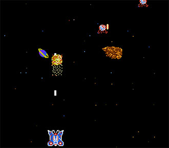 Pantallazo del juego online Galactic Crusader (NES)