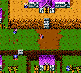 Pantallazo del juego online Gargoyle's Quest II The Demon Darkness (NES)