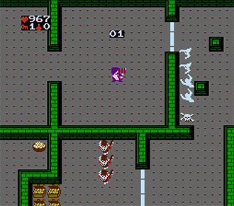 Pantallazo del juego online Gauntlet (NES)