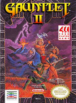 Carátula del juego Gauntlet II (NES)