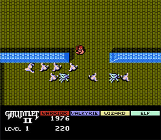 Pantallazo del juego online Gauntlet II (NES)