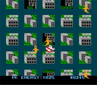 Pantallazo del juego online Ghostbusters (NES)