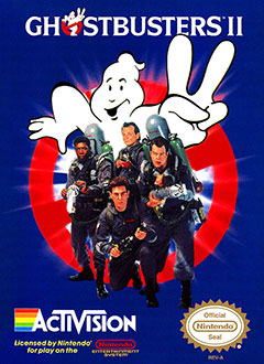 Carátula del juego Ghostbusters II (NES)