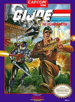 Carátula del juego G.I. Joe The Atlantis Factor (NES)