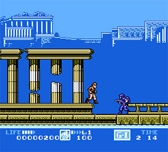 Pantallazo del juego online G.I. Joe The Atlantis Factor (NES)