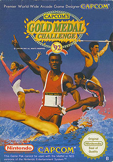 Juego online Capcom's Gold Medal Challenge '92 (NES)