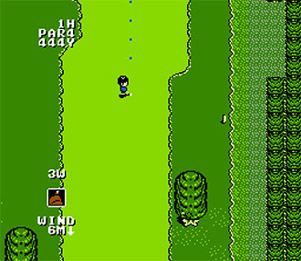Pantallazo del juego online Golf Club Birdie Rush (NES)