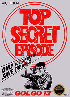 Carátula del juego Golgo 13 Top Secret Episode (NES)