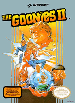 Carátula del juego The Goonies 2 (NES)