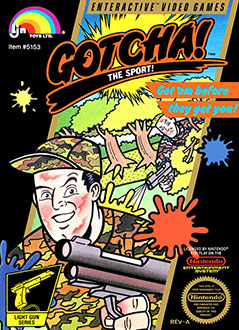 Carátula del juego Gotcha! The Sport! (NES)