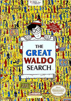 Carátula del juego The Great Waldo Search (NES)