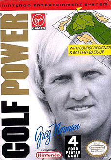 Carátula del juego Greg Norman's Golf Power (NES)